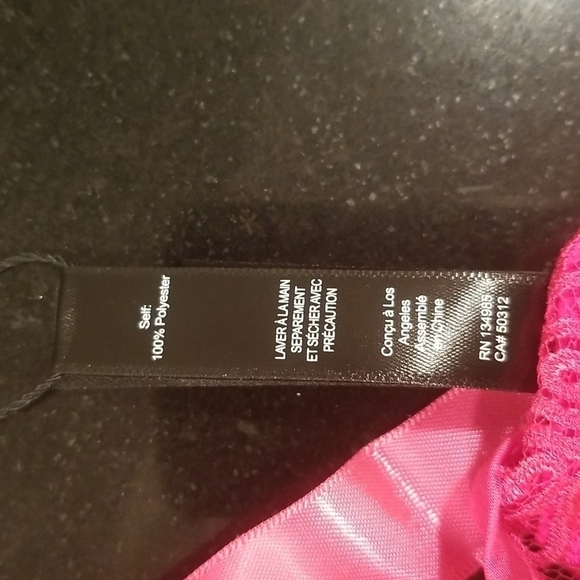 💕FOR LOVE AND LEMONS💕 Soutache Embroidered Garter ~ Berry Large L NWT - Picture 12 of 12